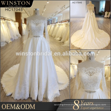 New Design Custom Made wedding dress guangzhou wedding dresses arabic style